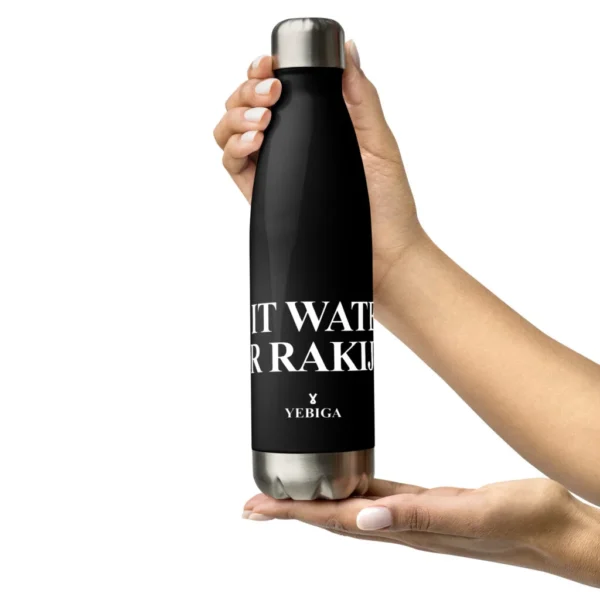 stainless-steel-water-bottle-black-17-oz-front-68759a6c23fd2-1024x1024 "Mystery" Water Bottle - Image 3