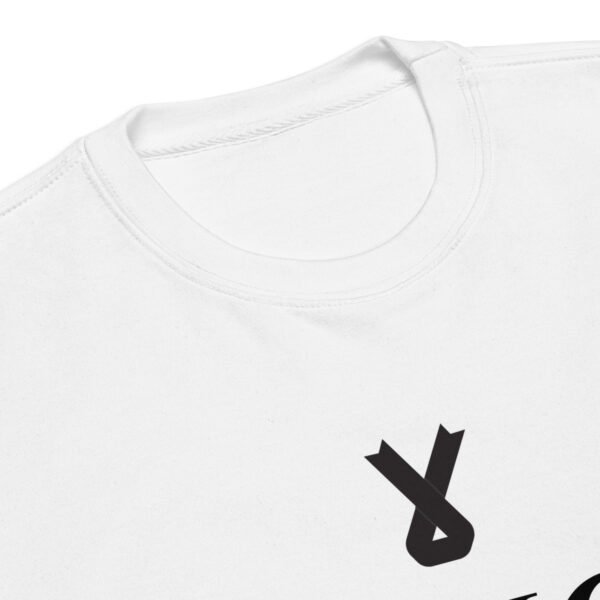 unisex-premium-sweatshirt-white-product-details-68772bc922fb7 "Less is More" Sweatshirt - Image 6