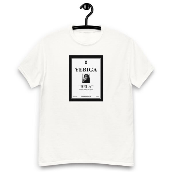 unisex-classic-tee-white-front-688c251bc9a6b.jpg “The Classic Yebiga” T-shirt NEW - Image 5